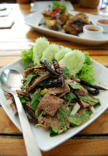 Pork liver salad - dub waan